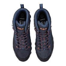 CMP Hiking Shoes Rigel Mid Trekking WP (Trekking, waterproof) dark blue/orange Men